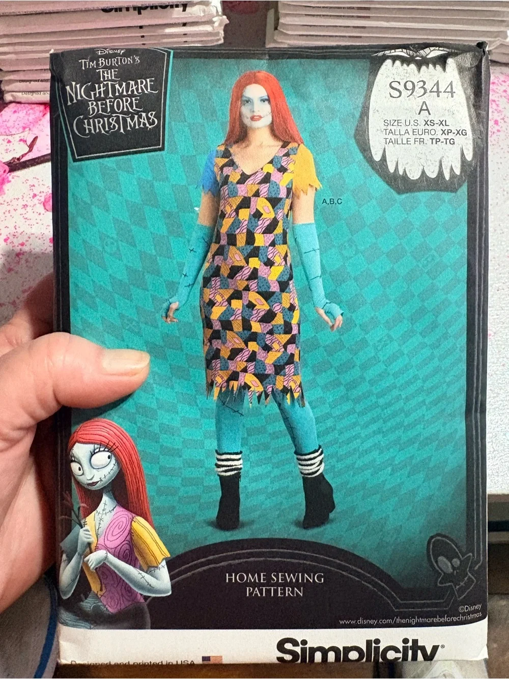BN UNCUT SIMPLICITY 9344 A SEWING PATTERNS HALLOWEEN COSTUMES
